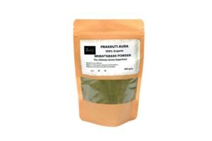 Organic Wheatgrass Powder – Natural Detox & Immunity Booster | Prakruti Aura